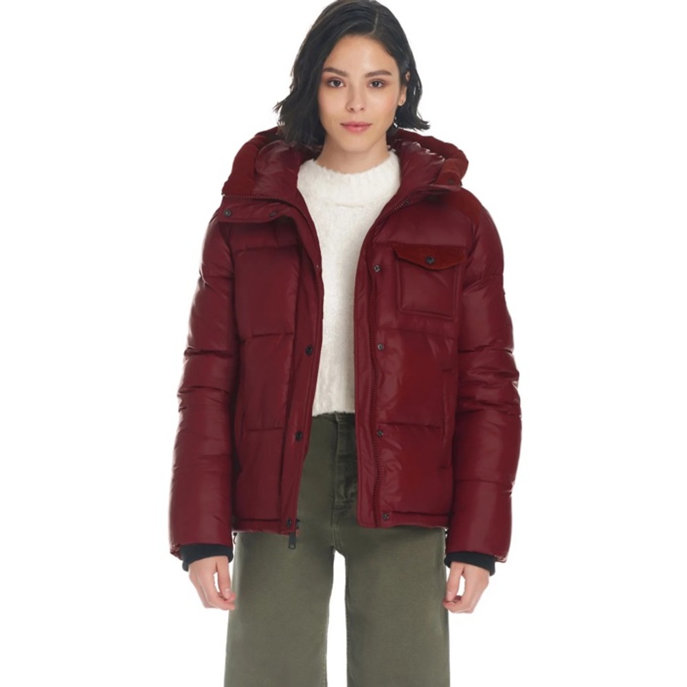Koolaburra by UGG NWT Corduroy Mid-weight Puffer Jacket in Wine - HOST PICK! ๐ - Picture 4 of 14